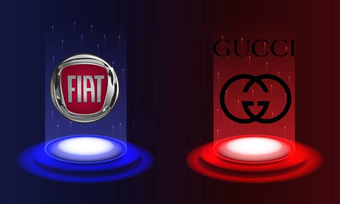Fiat and Gucci