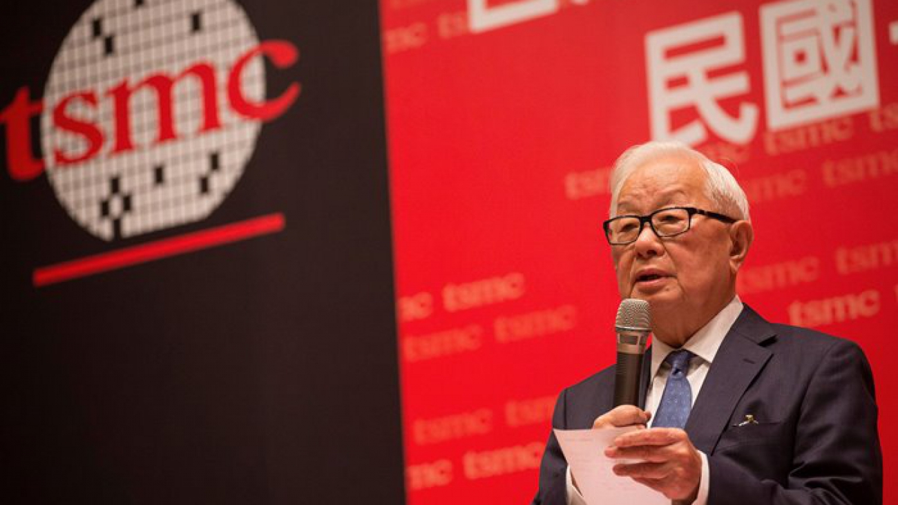 morris-chang-chairman-founder-tsmc-speaking-conference